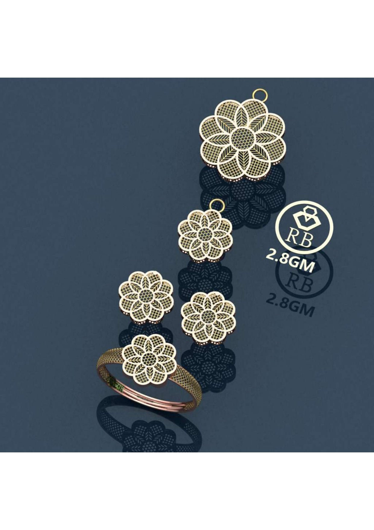 20 Turkish Complete Pendant Sets STL & 3DM Files