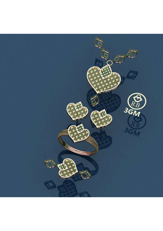 12 Turkish Pendant Sets STL & 3DM Files