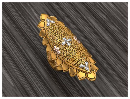 New 50 Arabic Style Long Rings STL Files