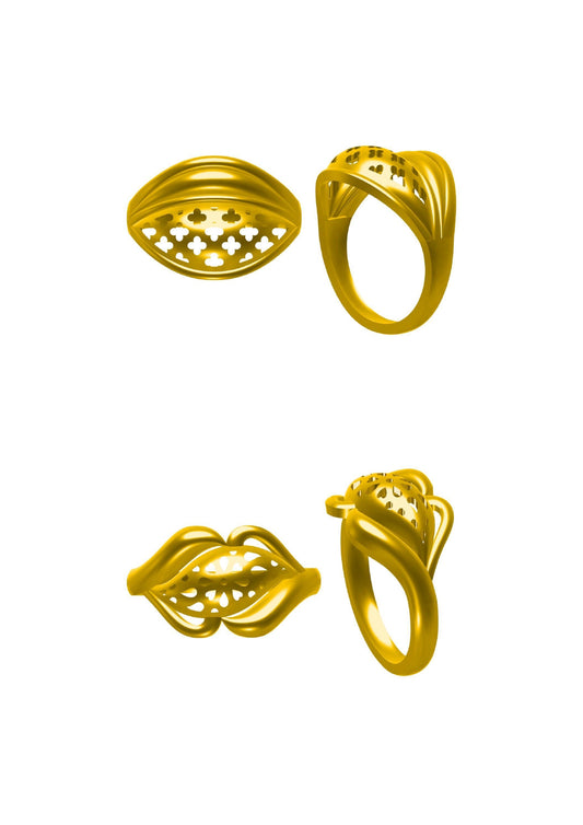 48 Plain Rings STL & 3DM FIles