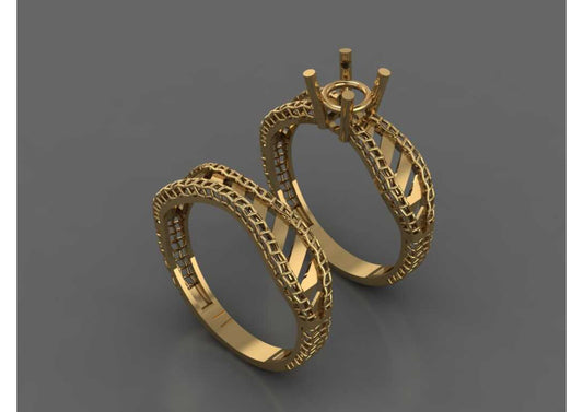 New 44 Pair Rings STL & 3DM Files