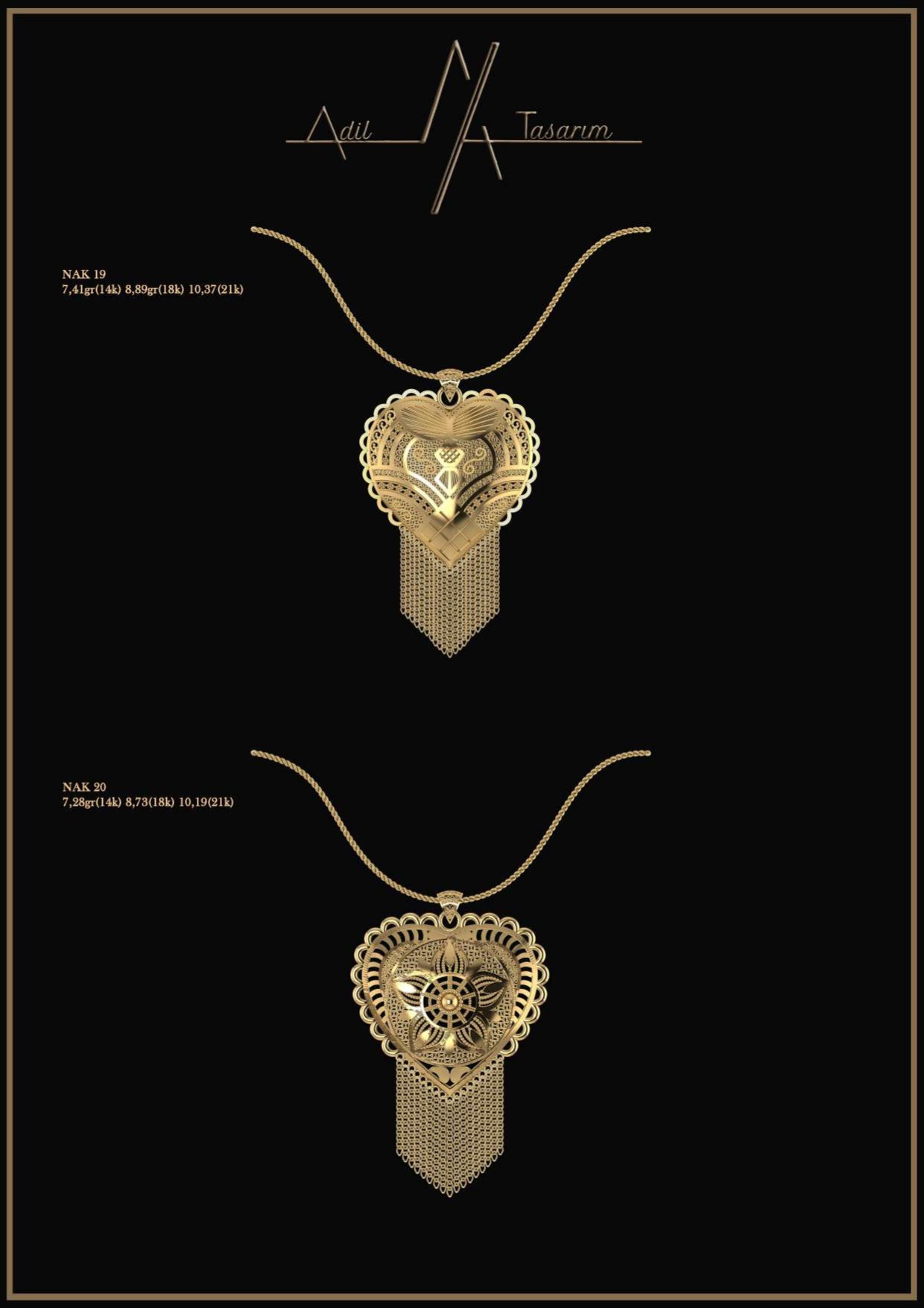 New 20 Kuwaiti Pendants STL & 3DM Files