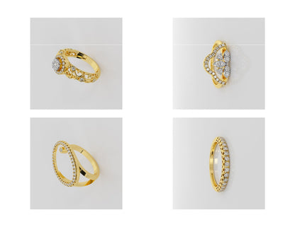400 Rings Pack STL Files