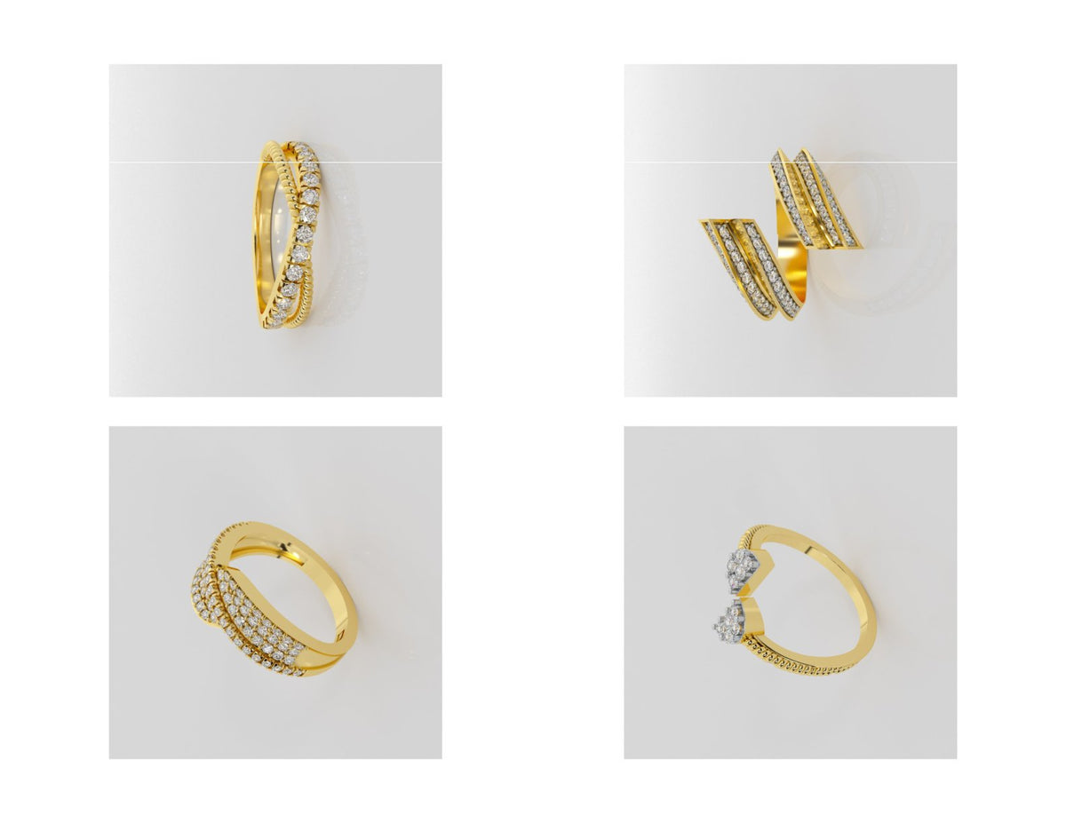 400 Rings Pack STL Files