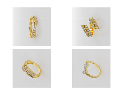 400 Rings Pack STL Files
