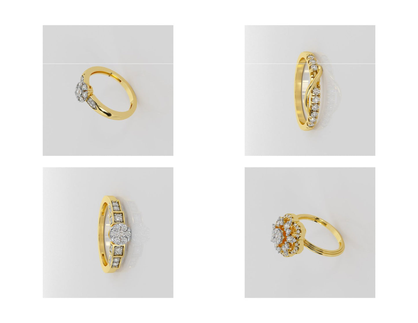 400 Rings Pack STL Files