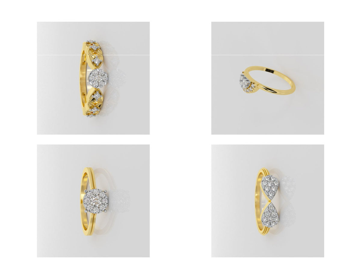 400 Rings Pack STL Files