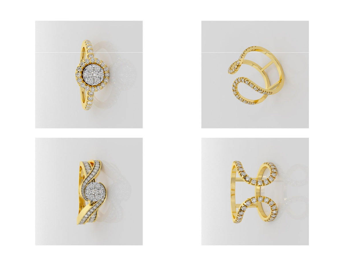 400 Rings Pack STL Files