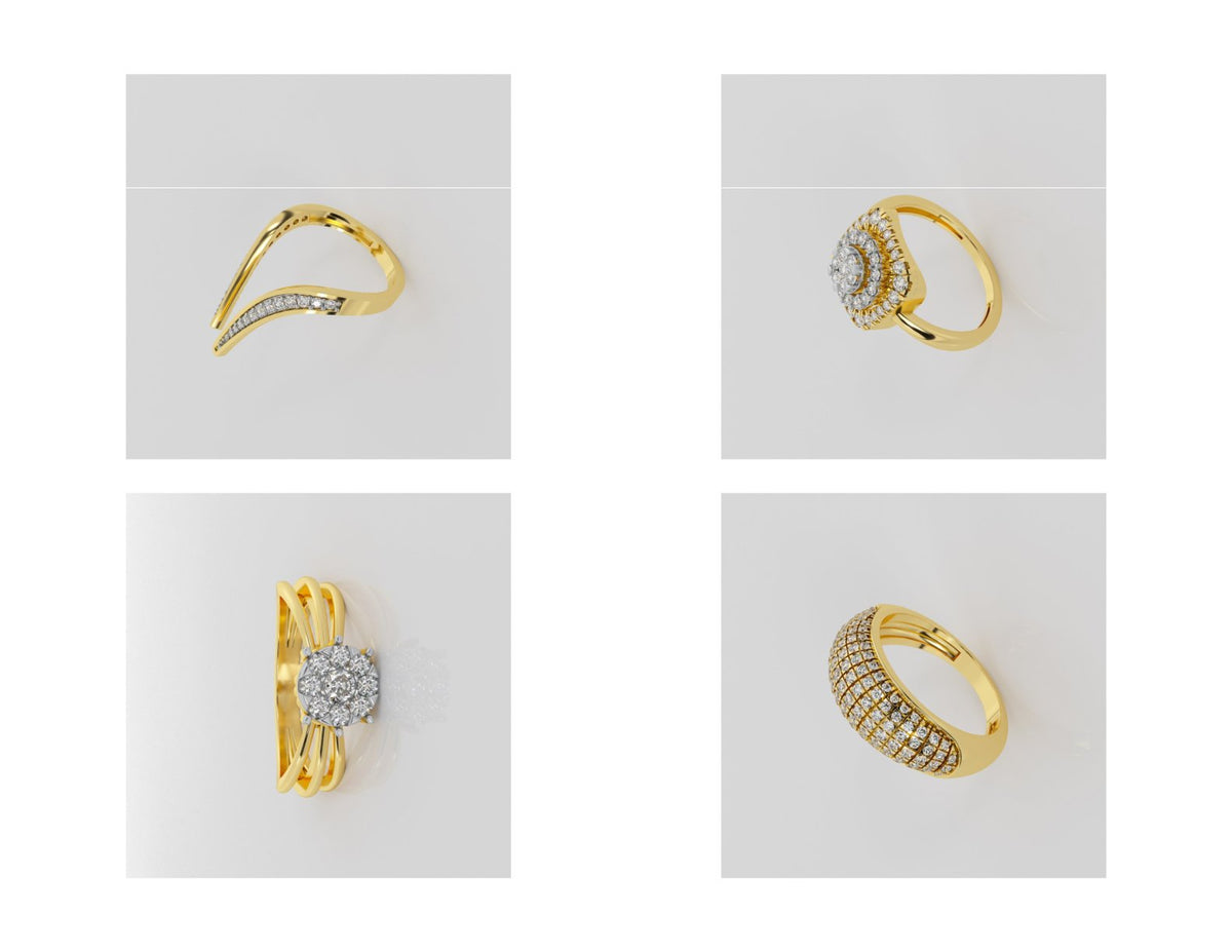 400 Rings Pack STL Files