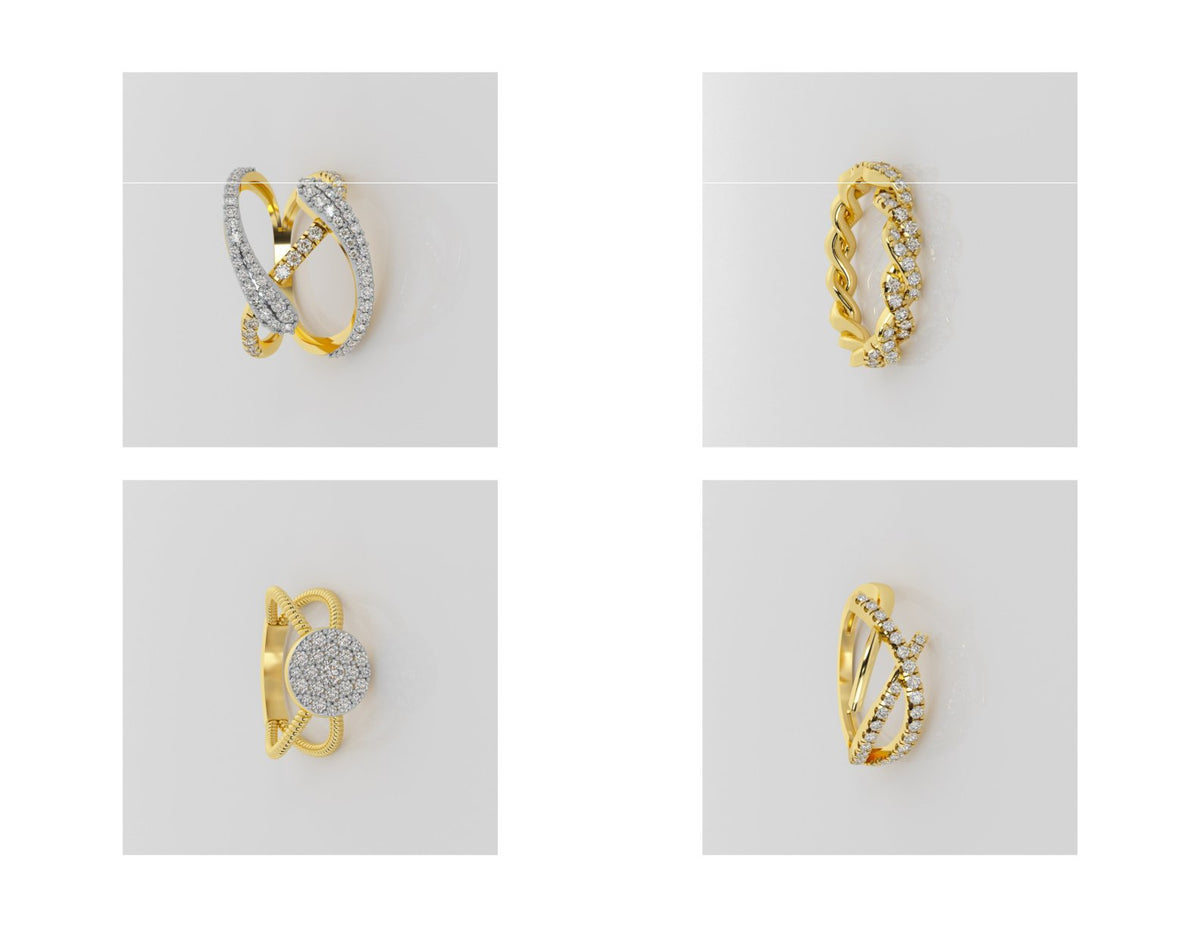 400 Rings Pack STL Files