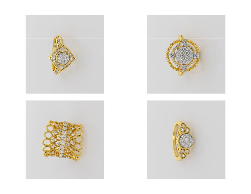 400 Rings Pack STL Files
