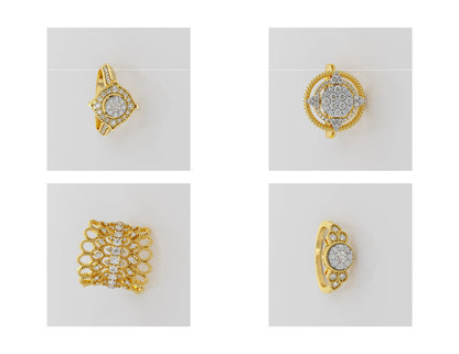 400 Rings Pack STL Files
