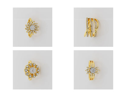 400 Rings Pack STL Files
