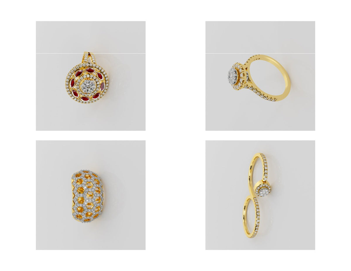 400 Rings Pack STL Files
