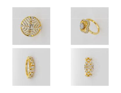 400 Rings Pack STL Files