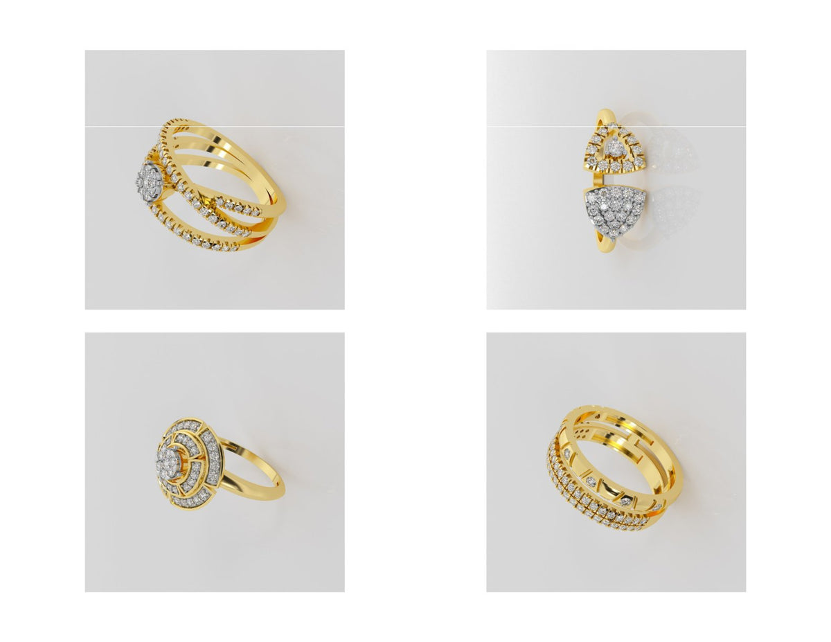 400 Rings Pack STL Files