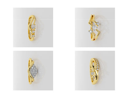 400 Rings Pack STL Files