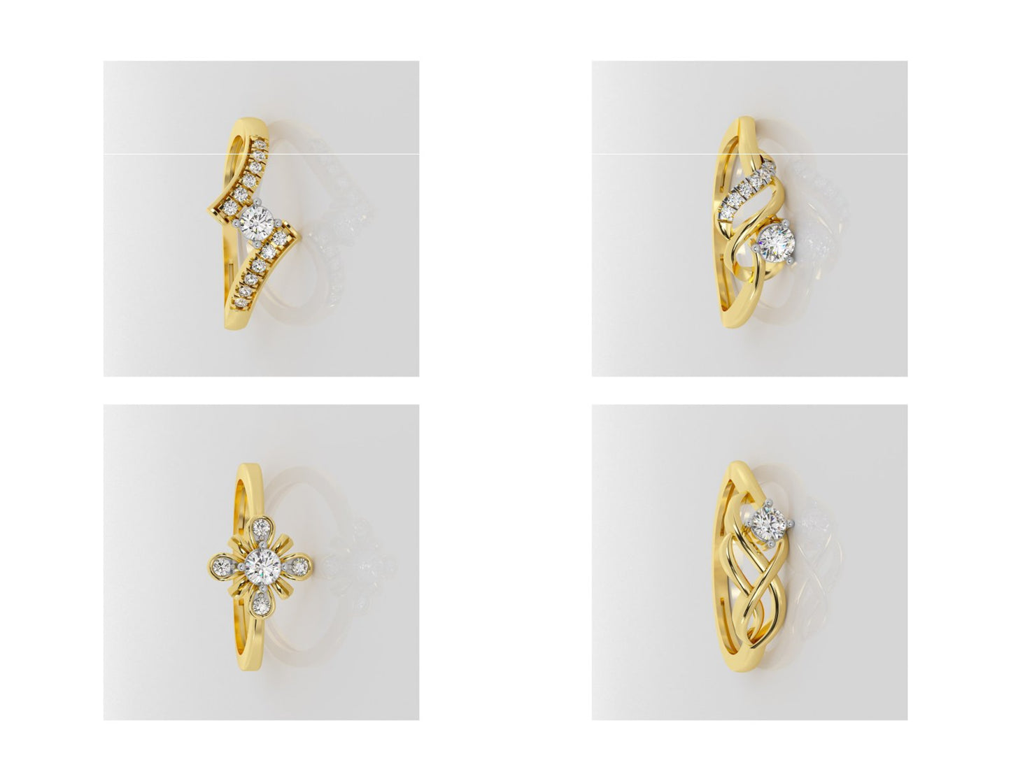 400 Rings Pack STL Files