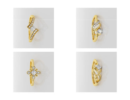 400 Rings Pack STL Files