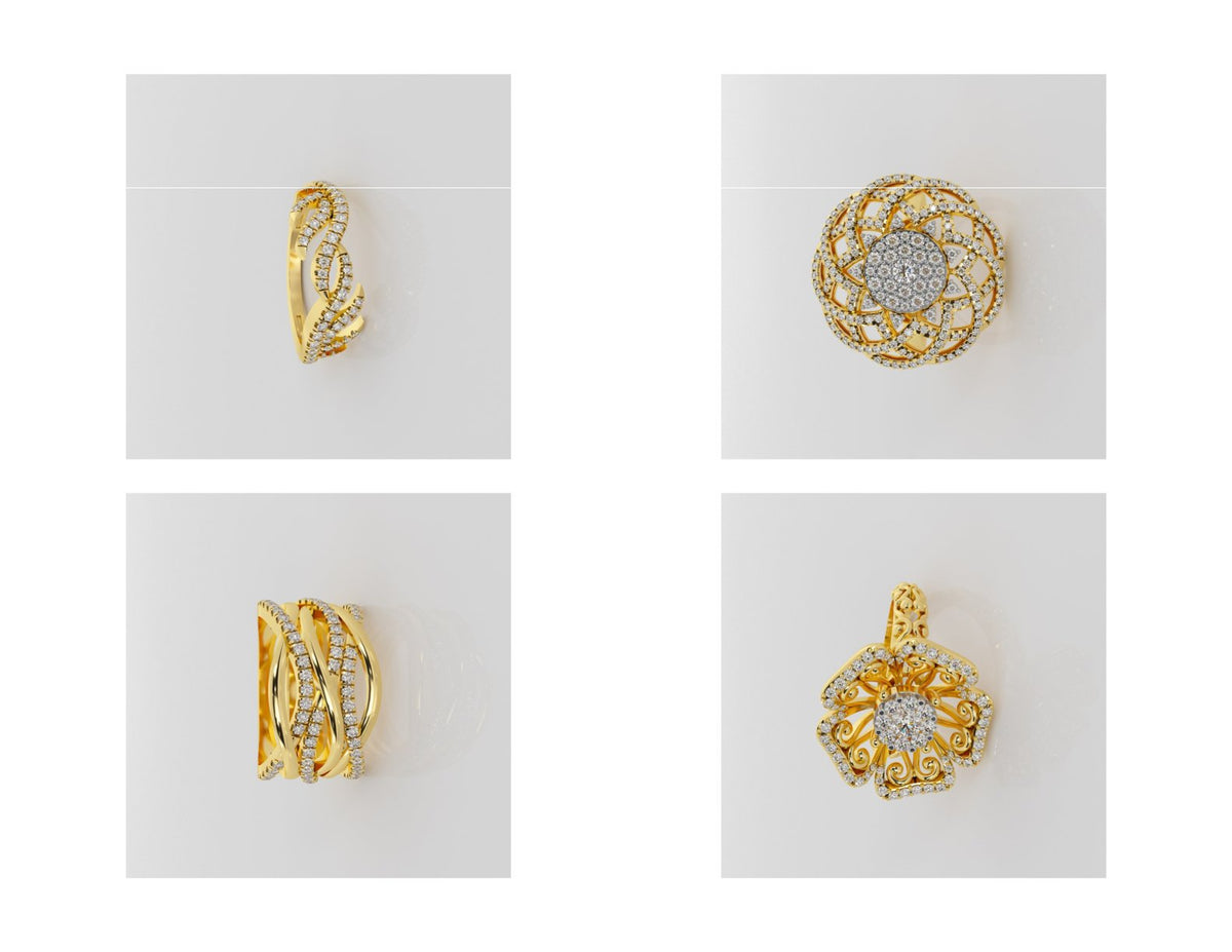 400 Rings Pack STL Files