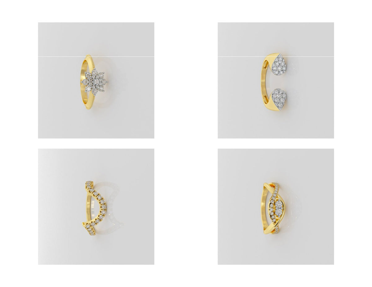 400 Rings Pack STL Files