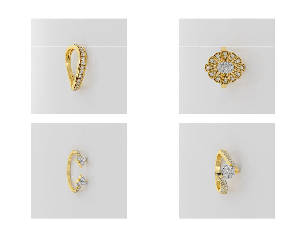 400 Rings Pack STL Files