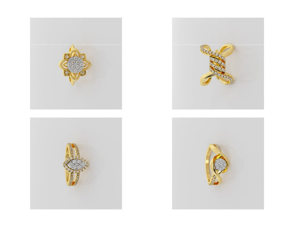 400 Rings Pack STL Files