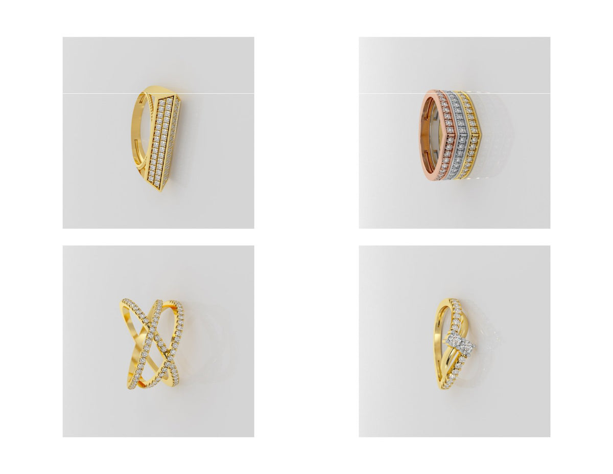 400 Rings Pack STL Files