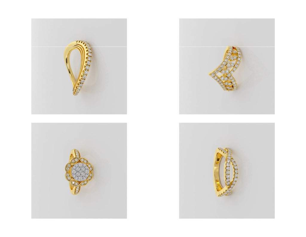 400 Rings Pack STL Files