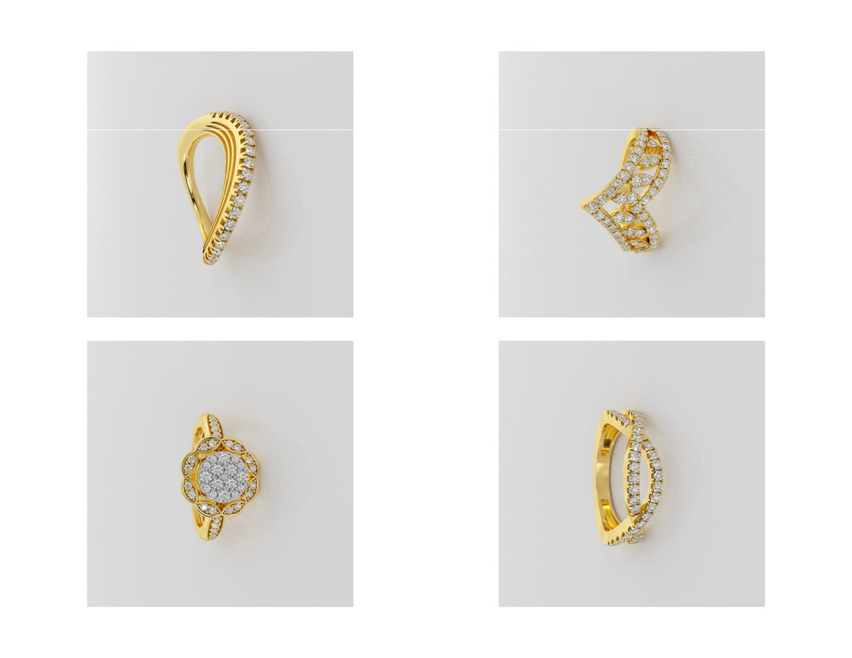 400 Rings Pack STL Files