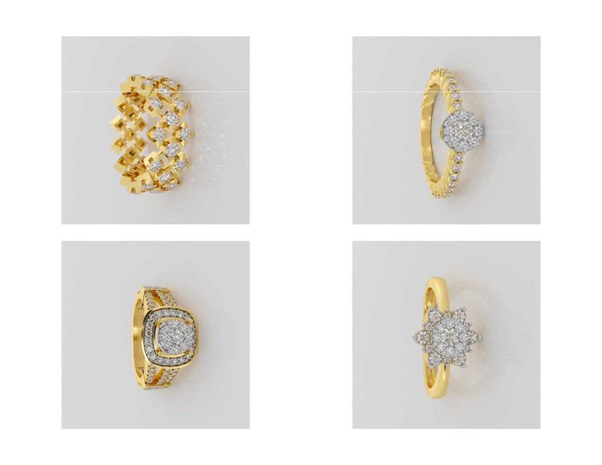 400 Rings Pack STL Files