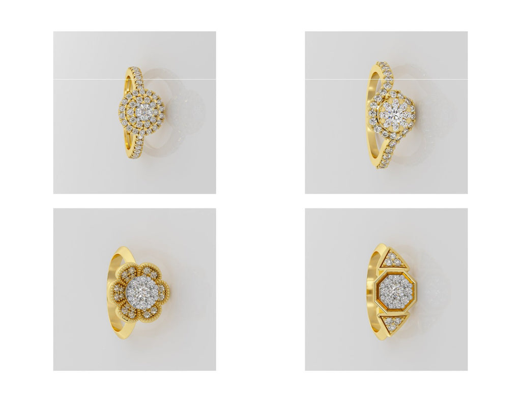 400 Rings Pack STL Files