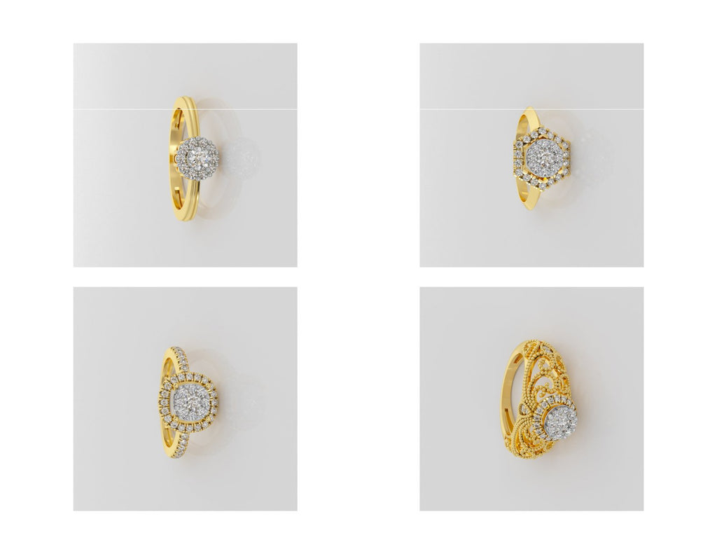 400 Rings Pack STL Files