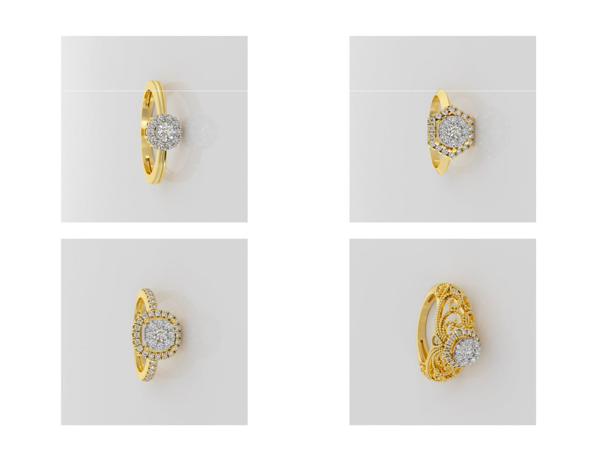 400 Rings Pack STL Files