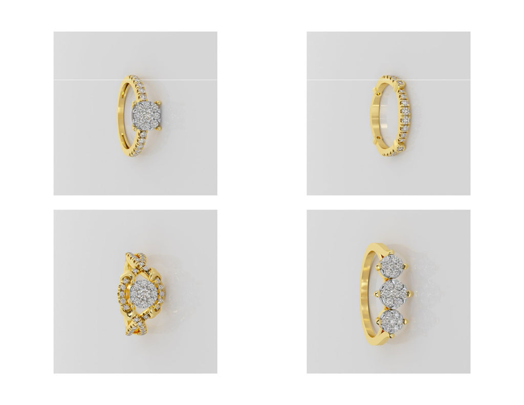 400 Rings Pack STL Files