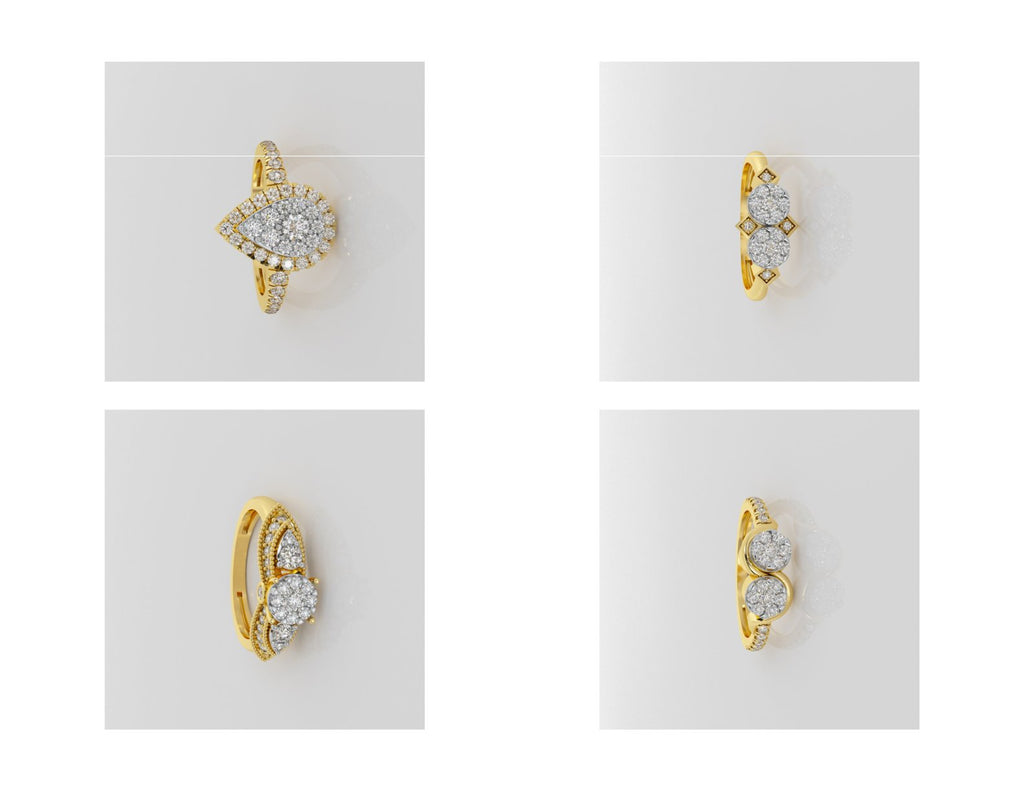 400 Rings Pack STL Files