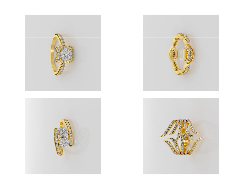 400 Rings Pack STL Files
