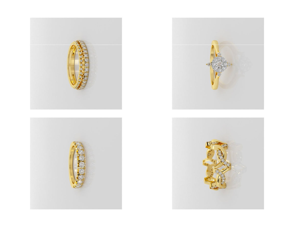 400 Rings Pack STL Files