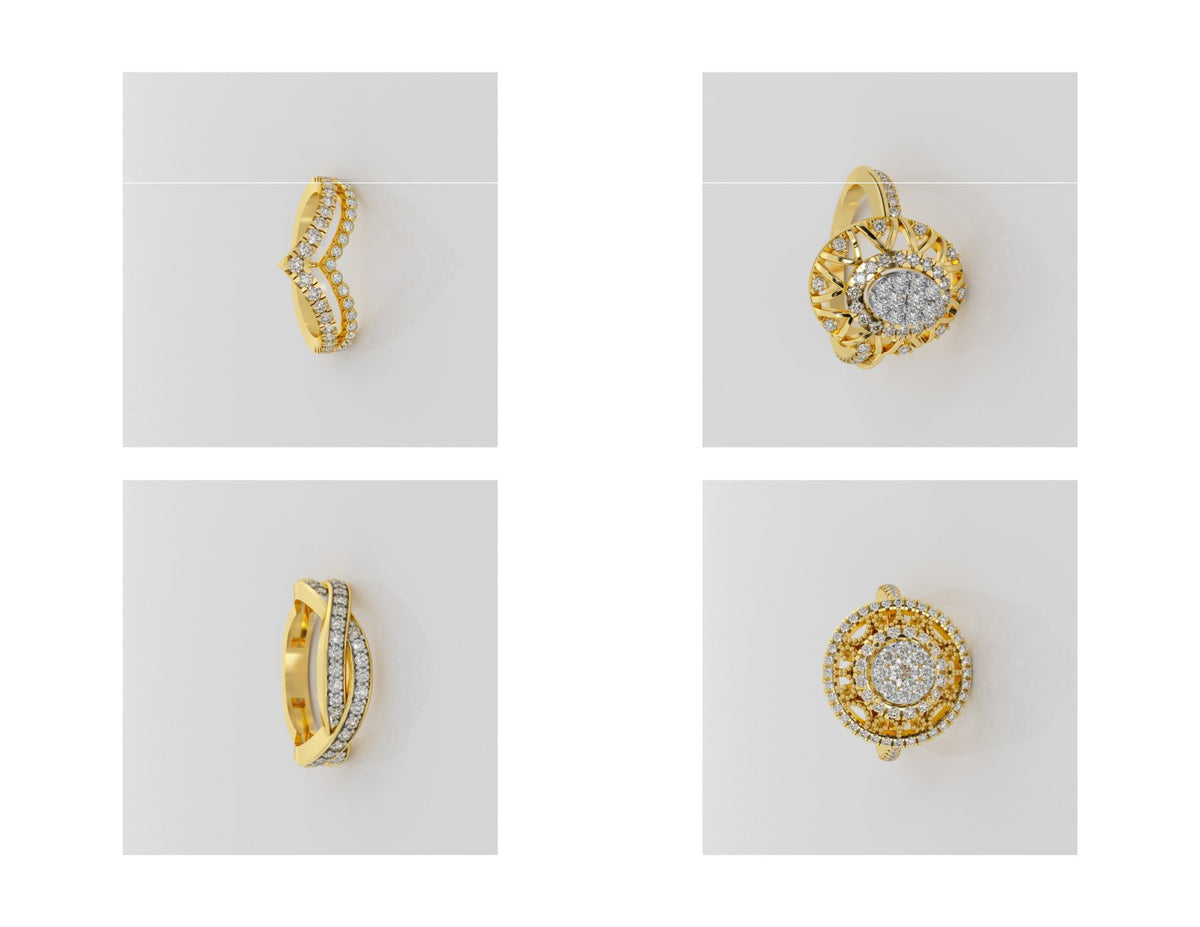 400 Rings Pack STL Files