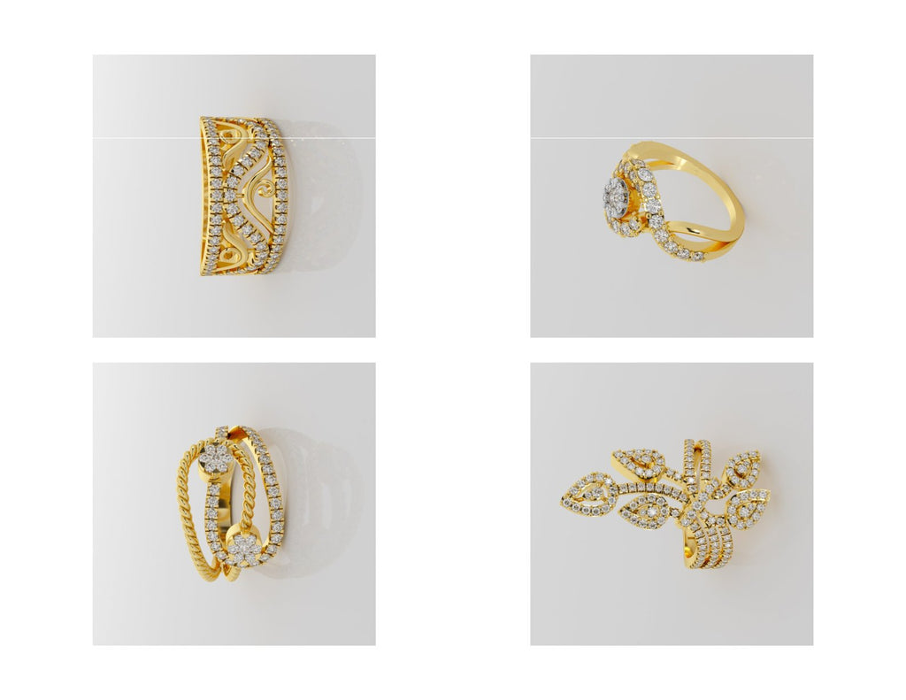 400 Rings Pack STL Files