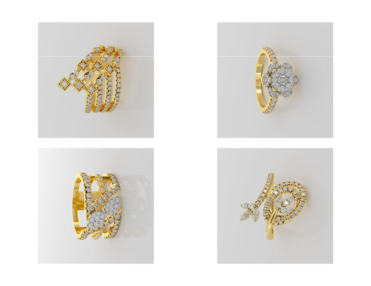 400 Rings Pack STL Files