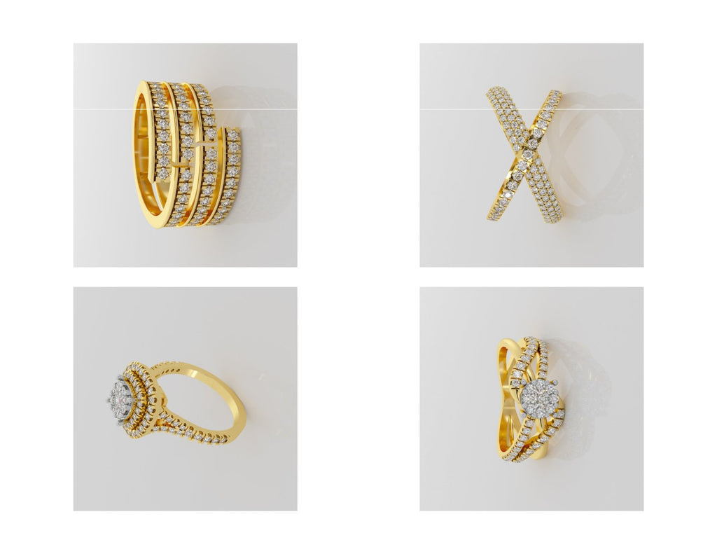 400 Rings Pack STL Files