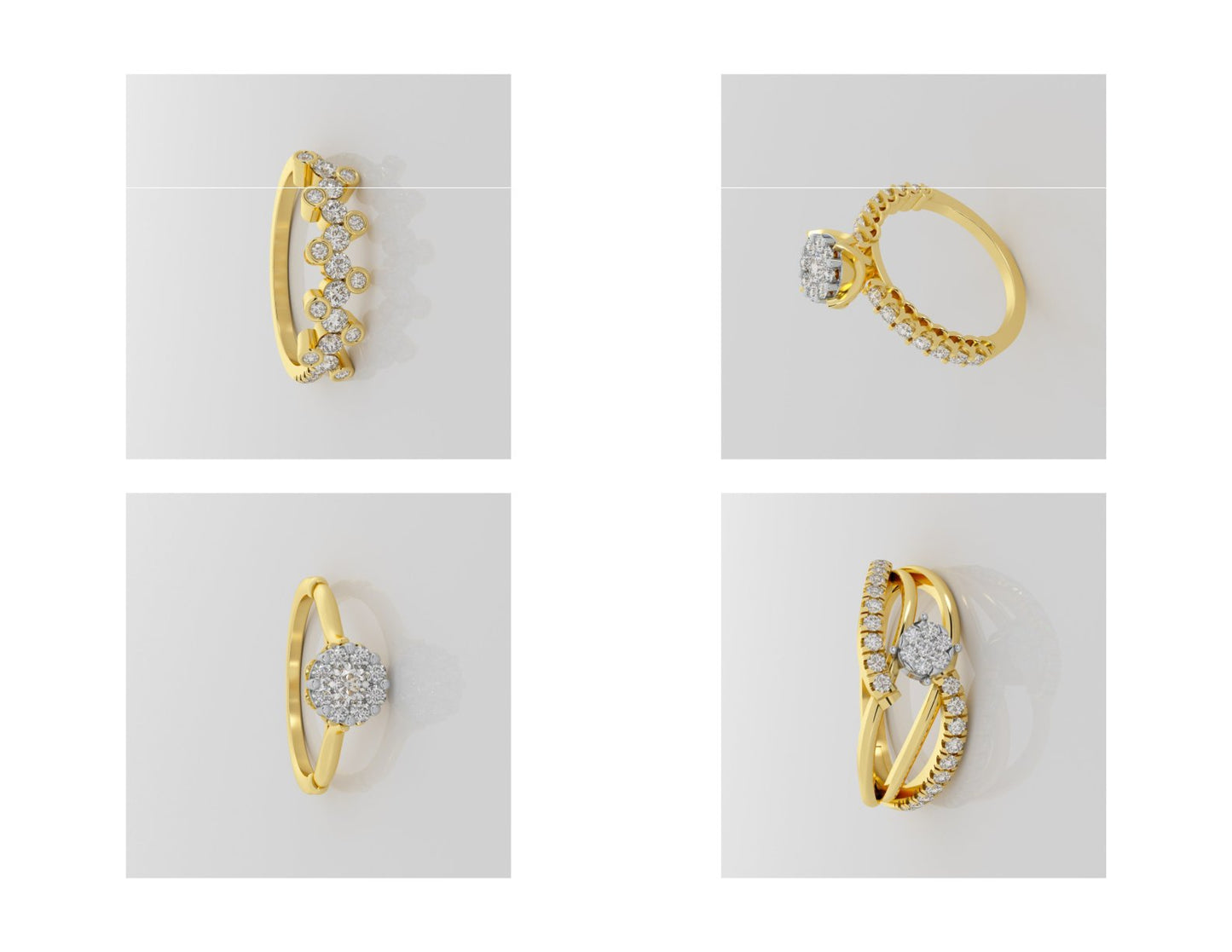 400 Rings Pack STL Files