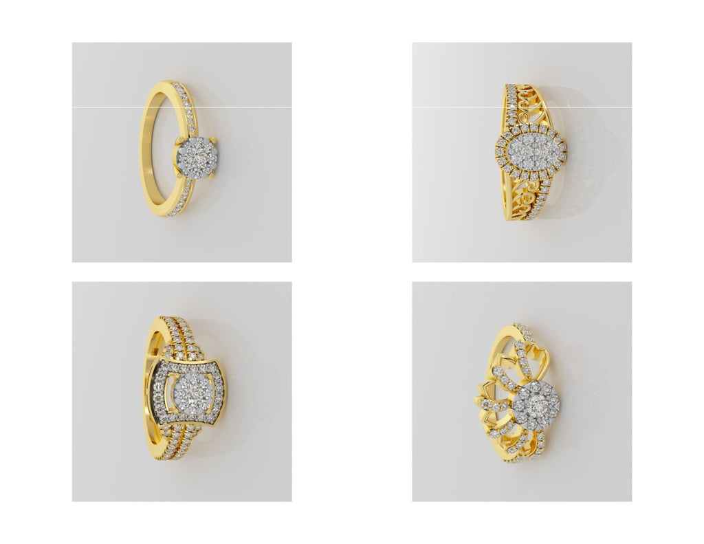 400 Rings Pack STL Files