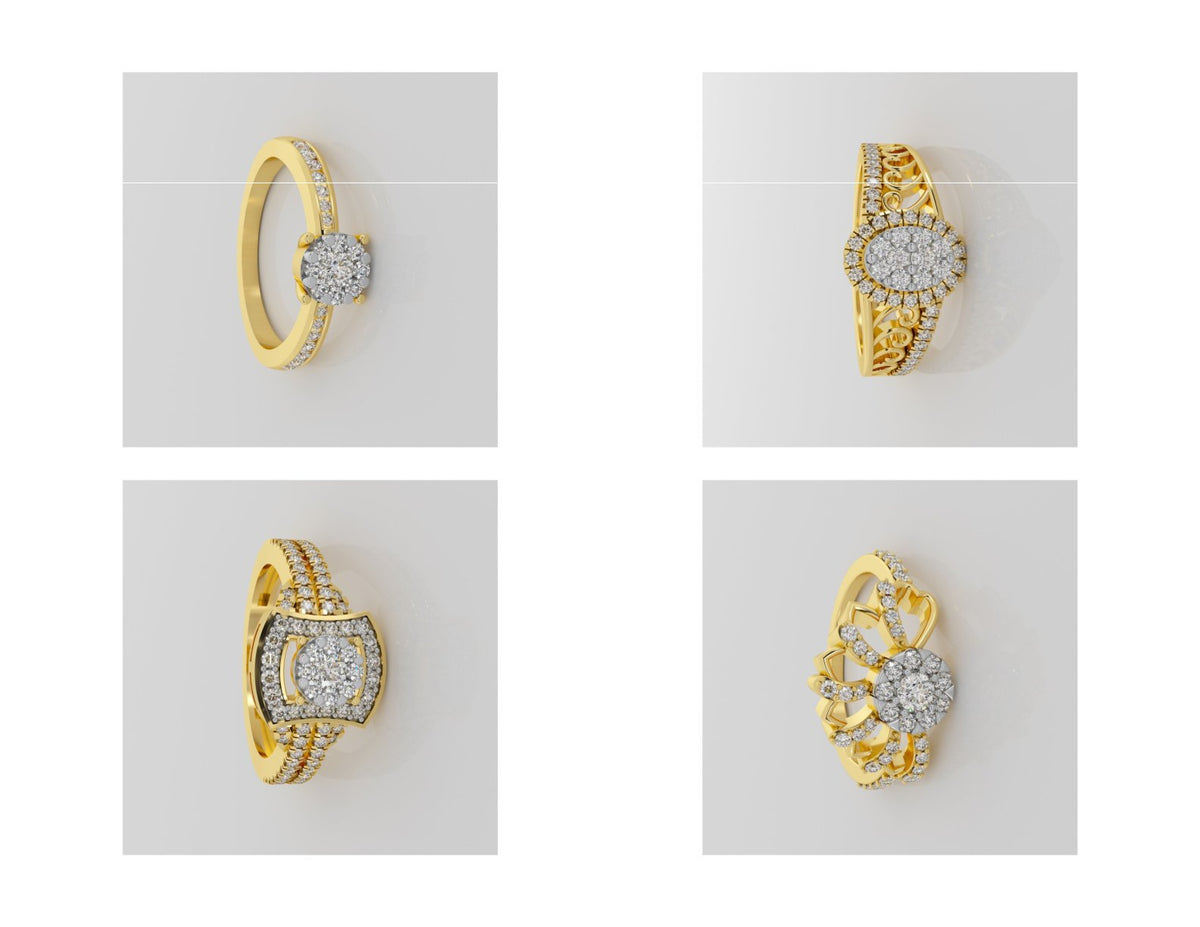400 Rings Pack STL Files