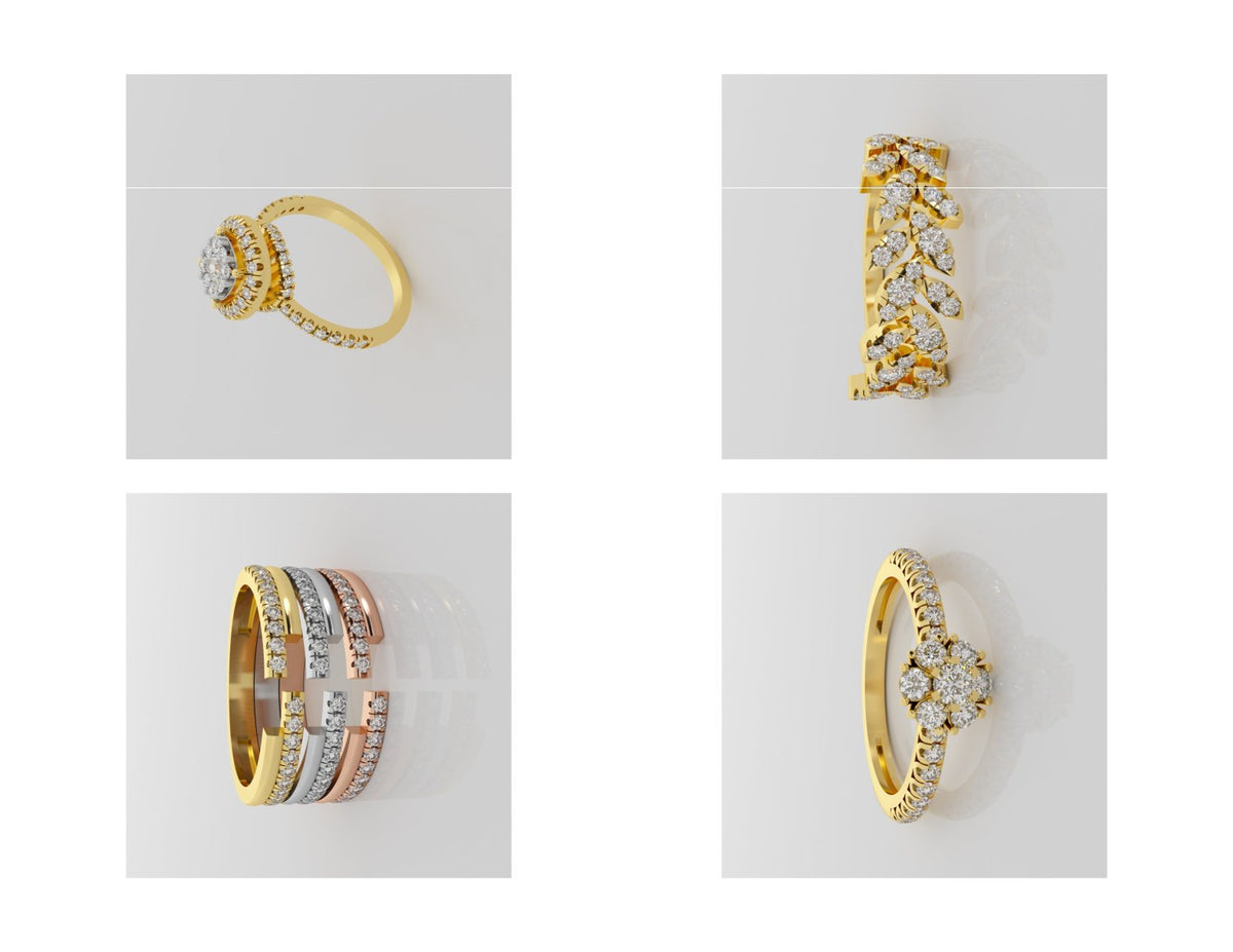 400 Rings Pack STL Files