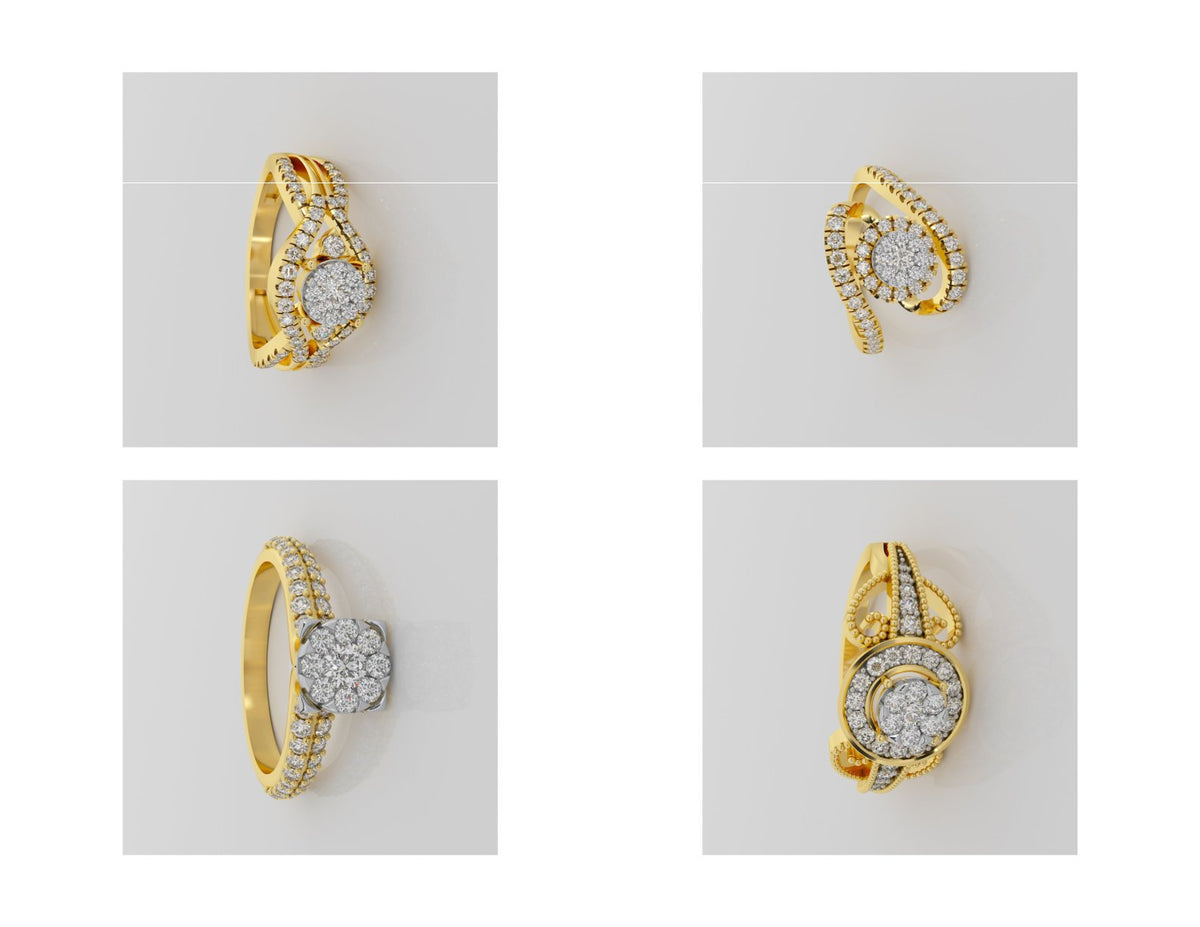 400 Rings Pack STL Files