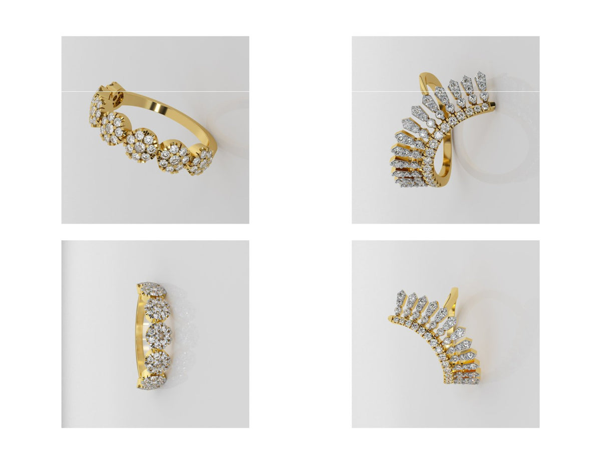400 Rings Pack STL Files