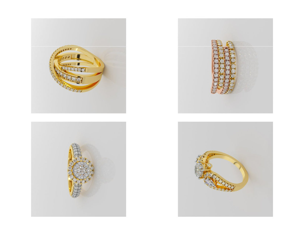 400 Rings Pack STL Files
