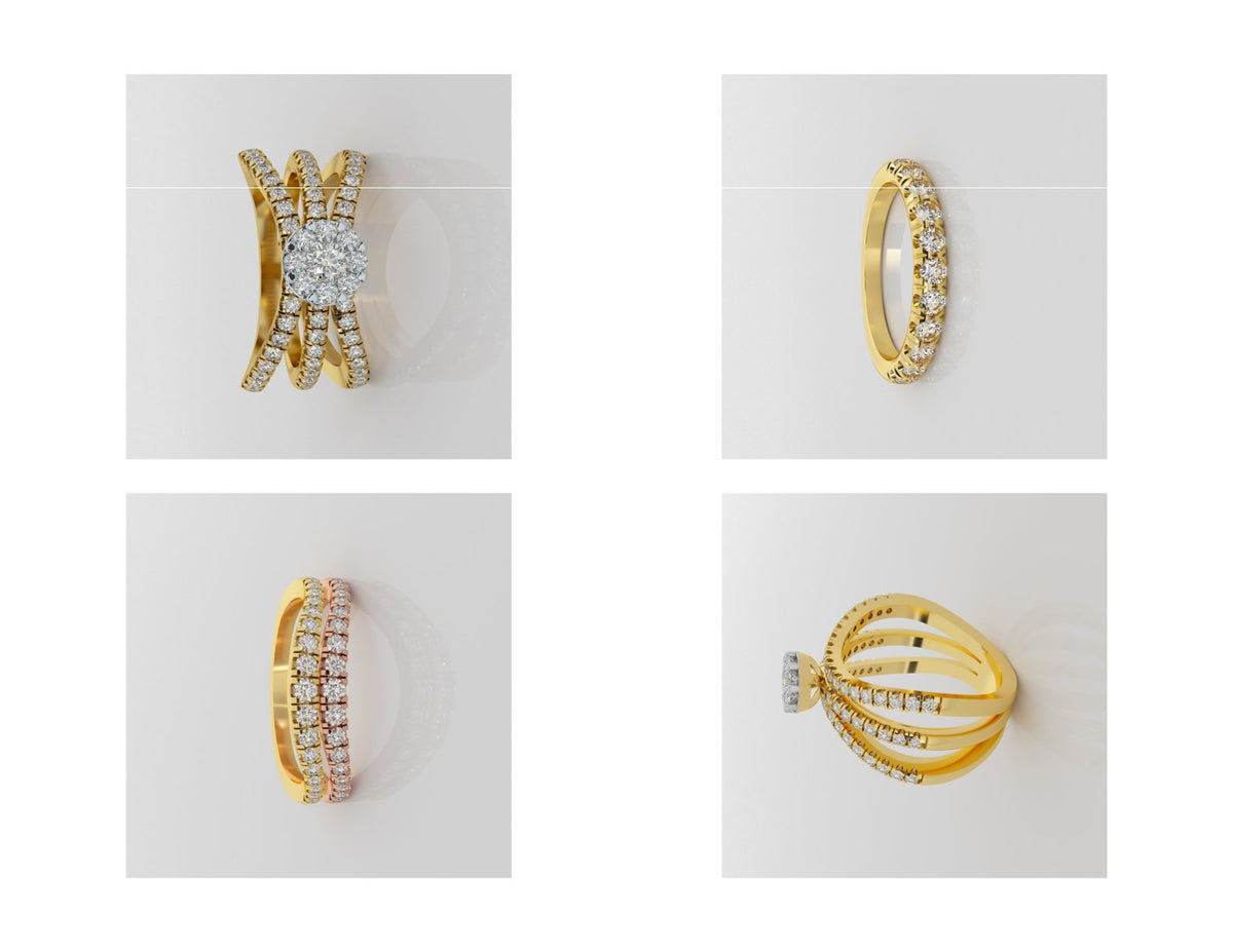 400 Rings Pack STL Files